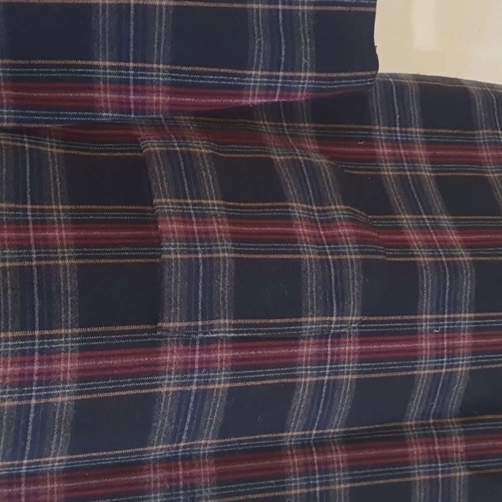 Mango Size M Tartan Long Sleeve Winter Dress Size 12 approx with Pockets - Picture 4 of 6
